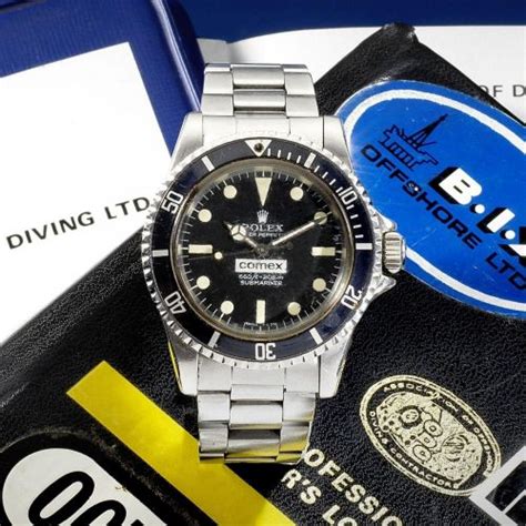 Rolex Submariner Comex second hand prices 